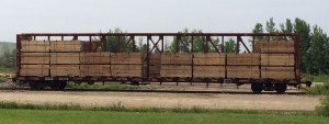 Loaded Rail Car